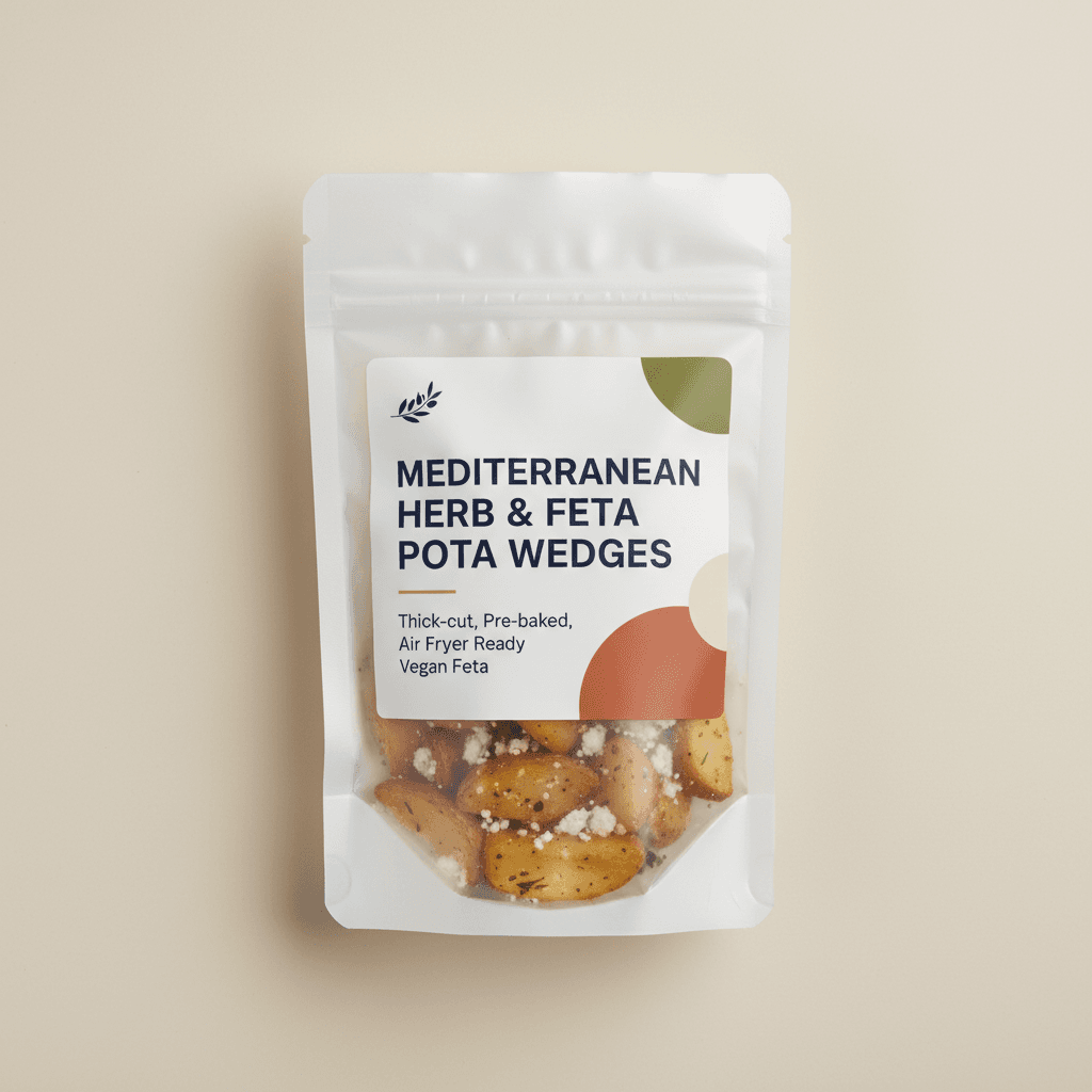 Golden Wedges — Air Fried