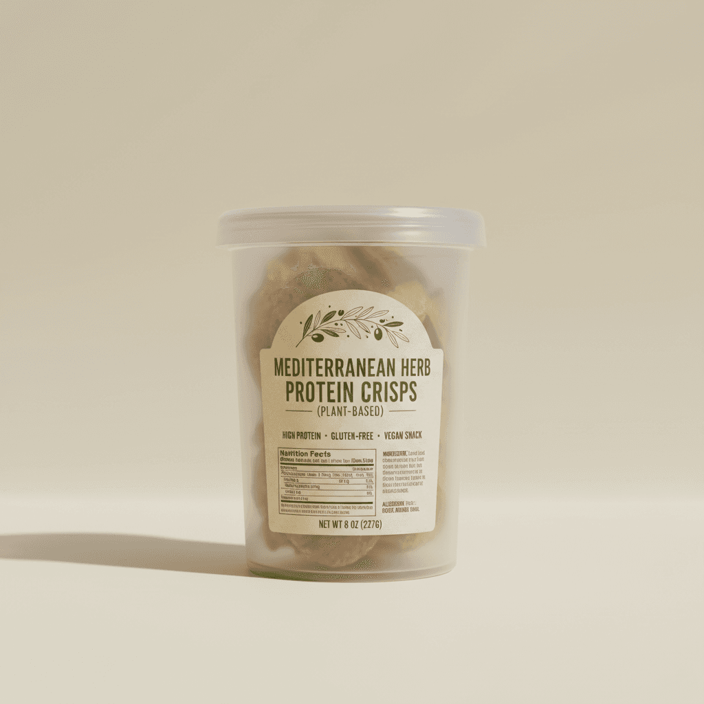 Mediterranean Herb Protein Crisps